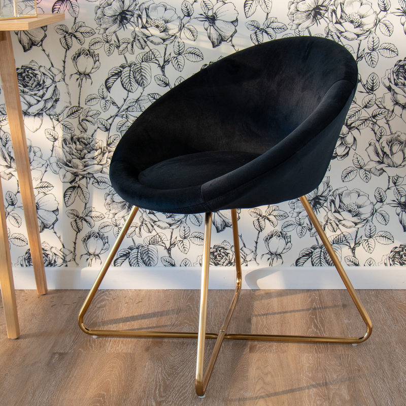 Fauteuil DAMICO coloris noir