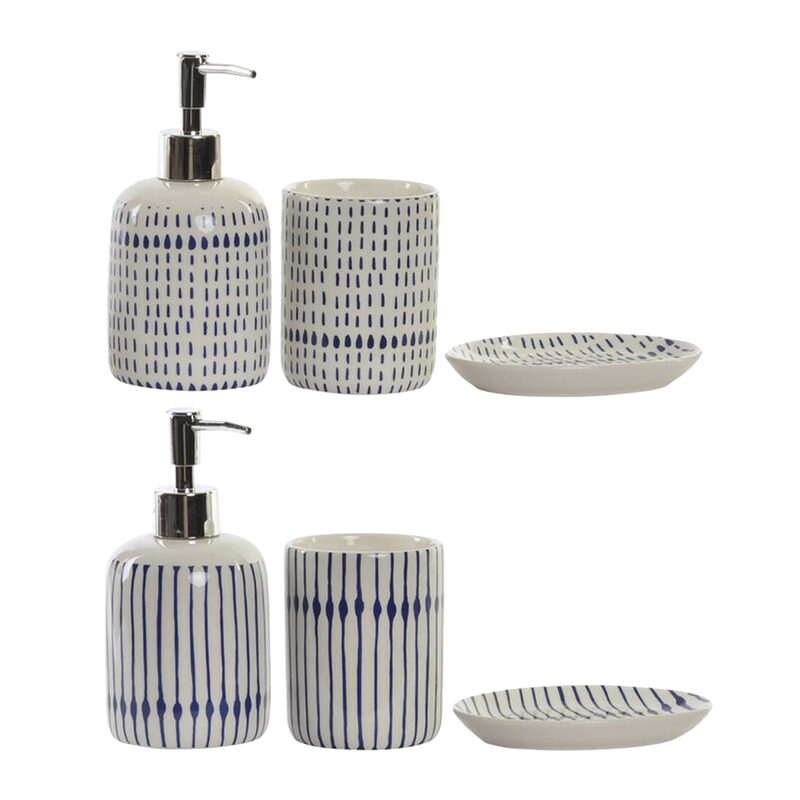 Set salle de bain THALASSA coloris gris