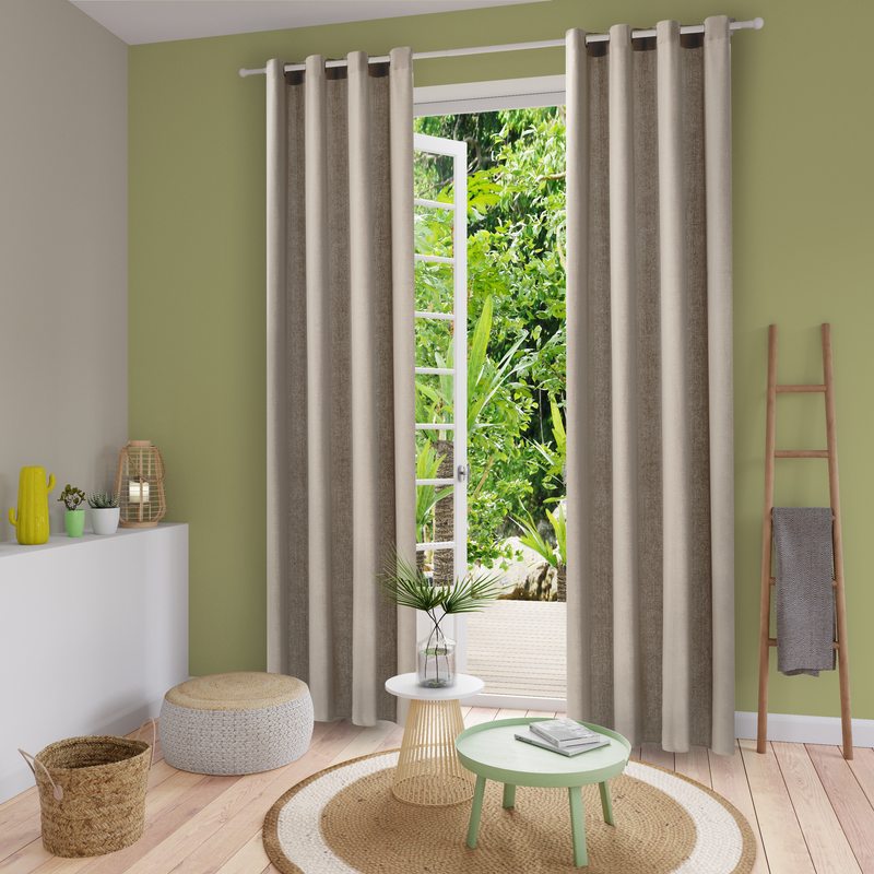 Rideau LEA coloris lin 140 x 260 cm