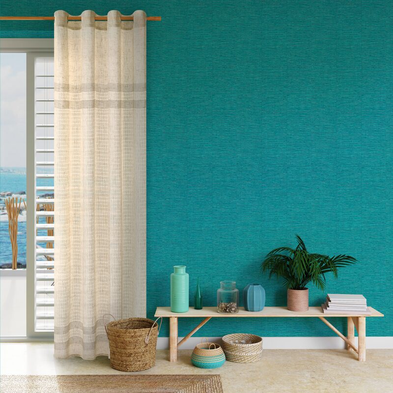 Voilage SOLENZARA coloris naturel 140 x 240 cm