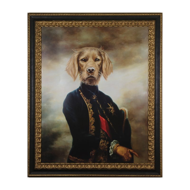 Image encadrée LE MARQUIS 68,5 x 83,5 cm