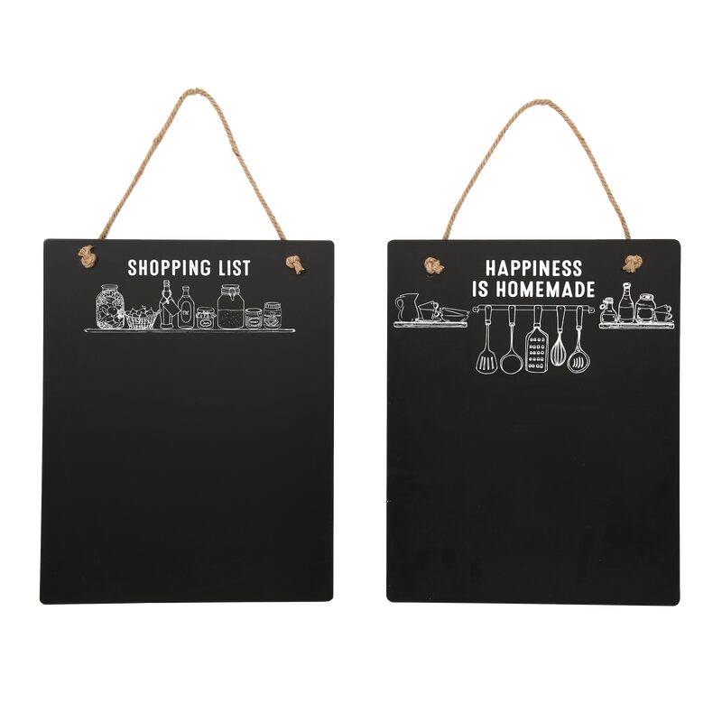 Ardoise SHOPPING LIST 40 x 50 cm