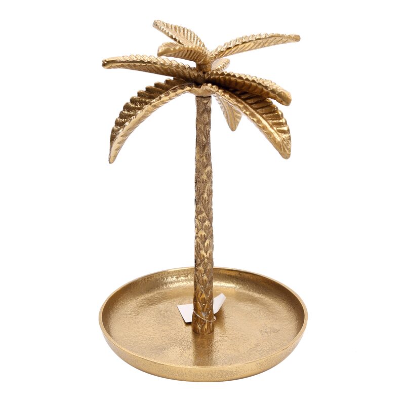 Porte-bijoux GOLD PALM coloris or
