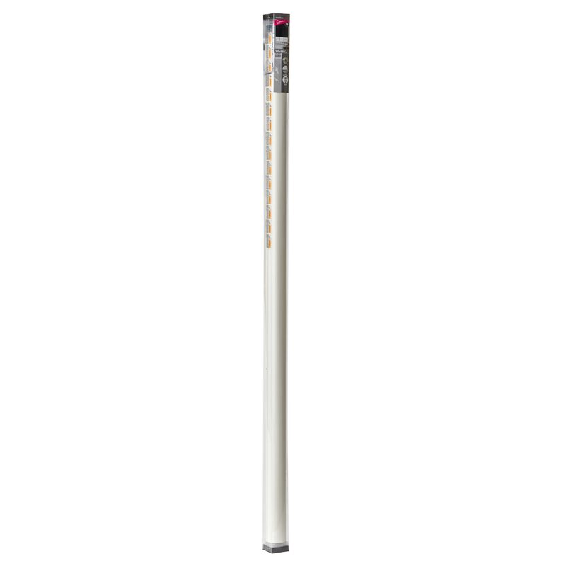 Store enrouleur CREPUSCULE coloris blanc 120 x 250 cm