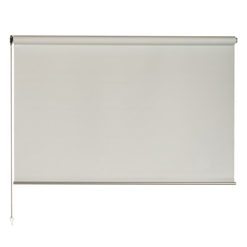 Store enrouleur CREPUSCULE coloris blanc 120 x 250 cm