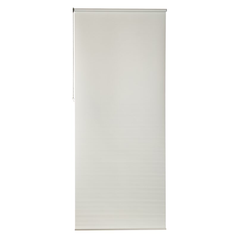 Store enrouleur CREPUSCULE coloris blanc 100 x 250 cm