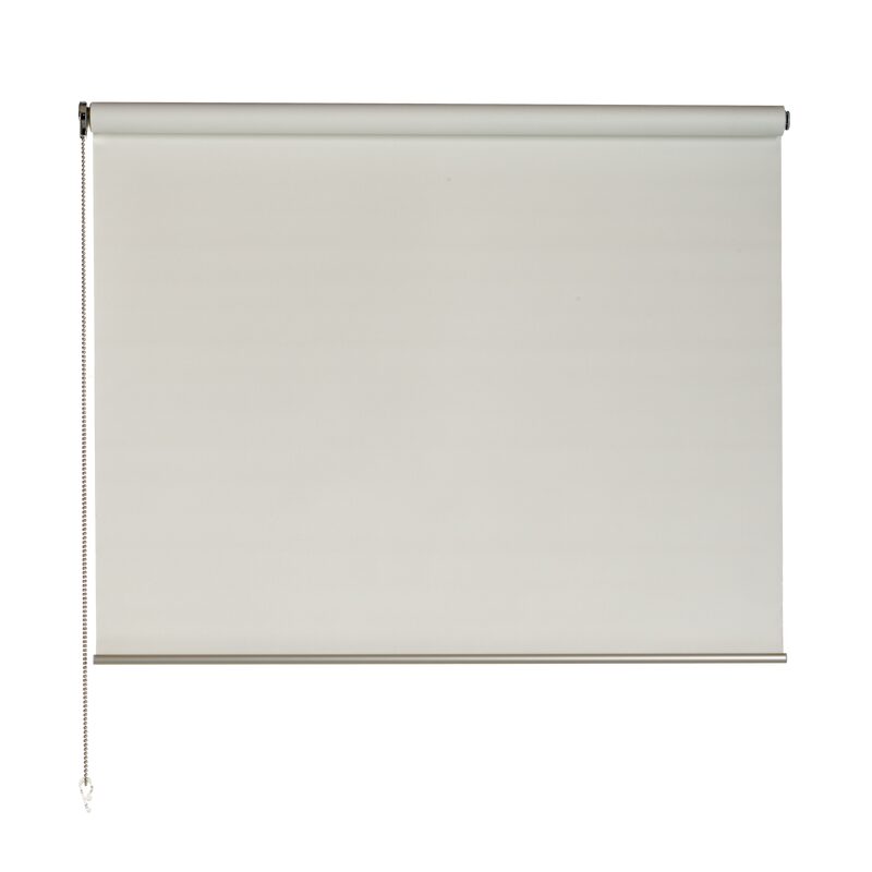 Store enrouleur CREPUSCULE coloris blanc 100 x 250 cm
