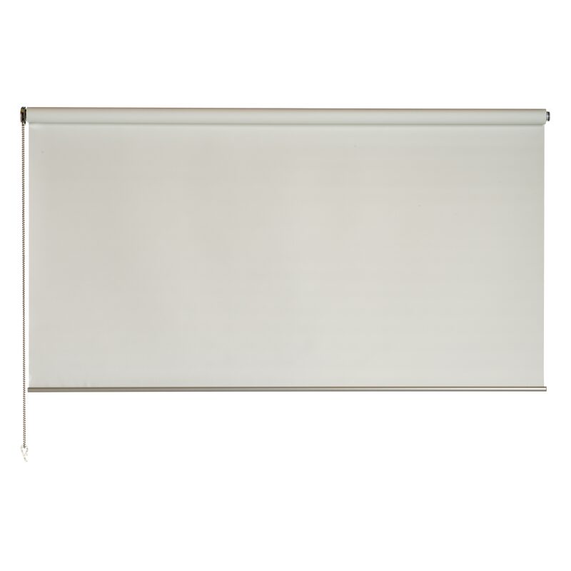 Store enrouleur CREPUSCULE coloris blanc 150 x 250 cm
