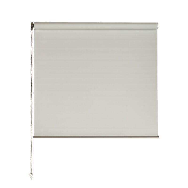 Store enrouleur CREPUSCULE coloris blanc 80 x 250 cm