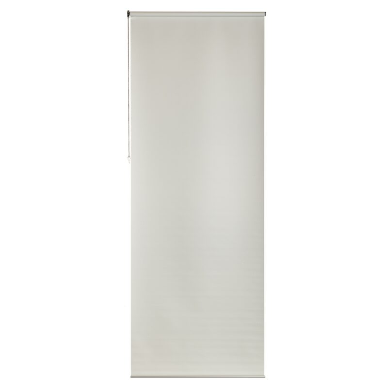 Store enrouleur CREPUSCULE coloris blanc 90 x 250 cm