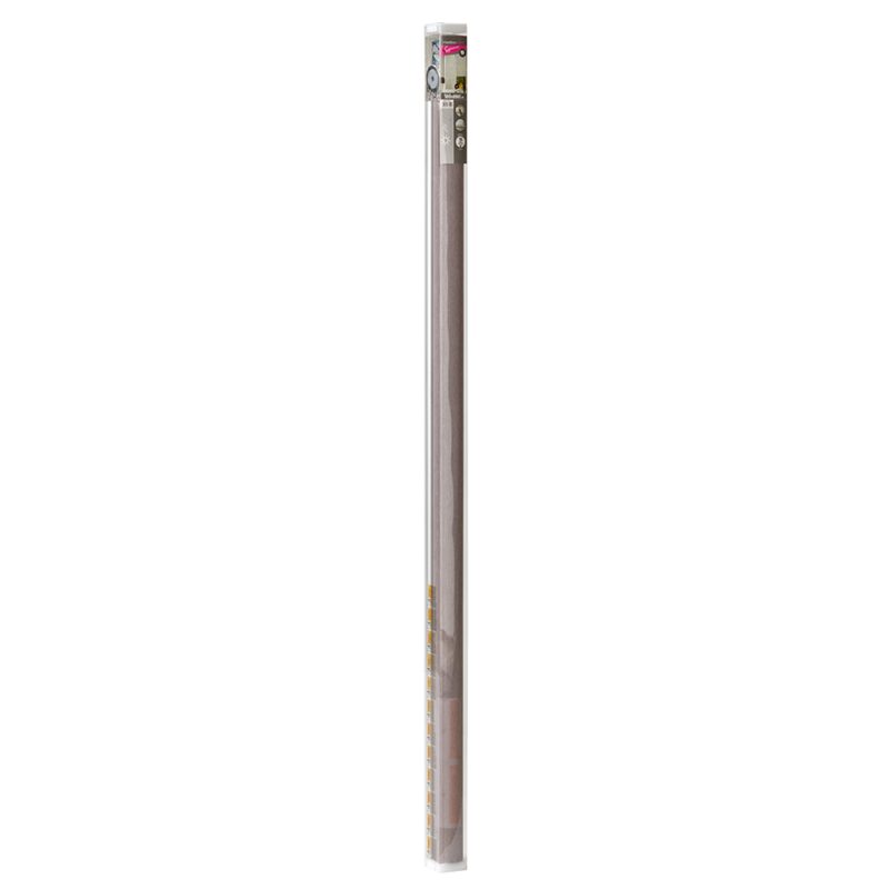 Store enrouleur AURORE coloris gris 120 x 250 cm