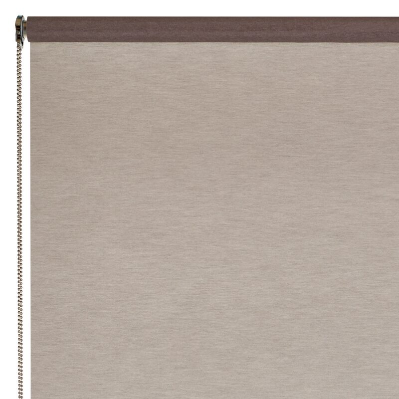 Store enrouleur AURORE coloris gris 140 x 250 cm