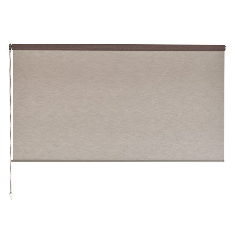 Store enrouleur AURORE coloris gris 140 x 250 cm