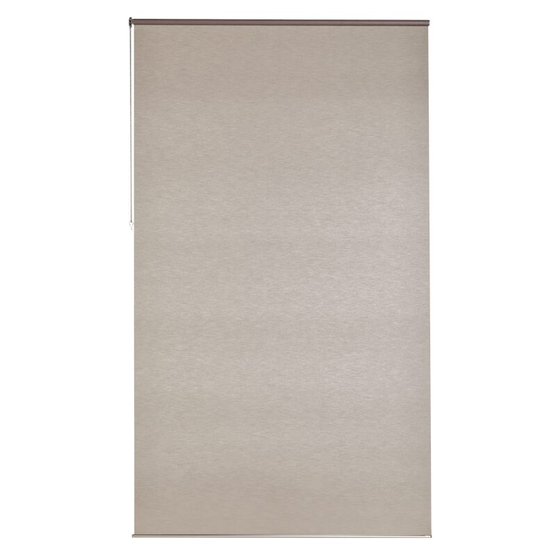 Store enrouleur AURORE coloris gris 140 x 250 cm