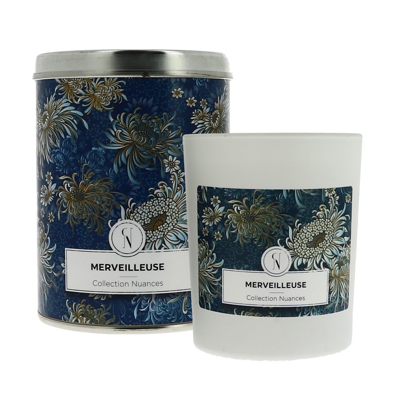 Bougie parfumée COLLECTION NUANCES MERVEILLEUSE Jasmin