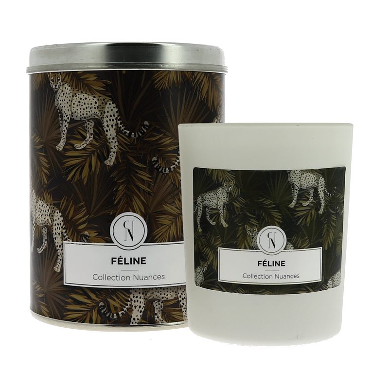 Bougie parfumée COLLECTION NUANCES FELINE Vanille, Lys & Chocolat
