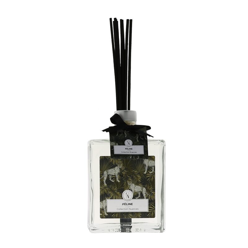 Diffuseur à froid COLLECTION NUANCES FELINE coloris noir et or