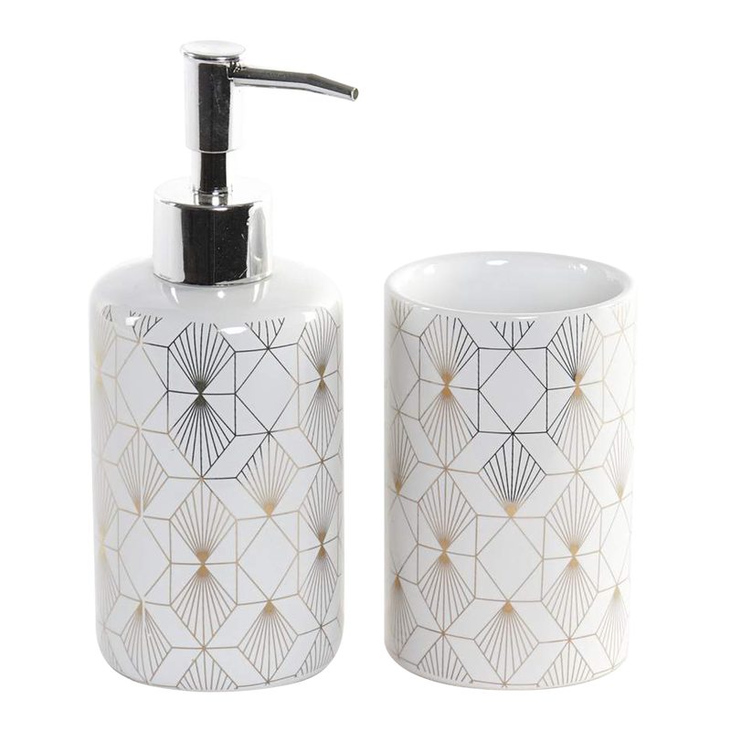 Set salle de bain IMPERIA coloris blanc