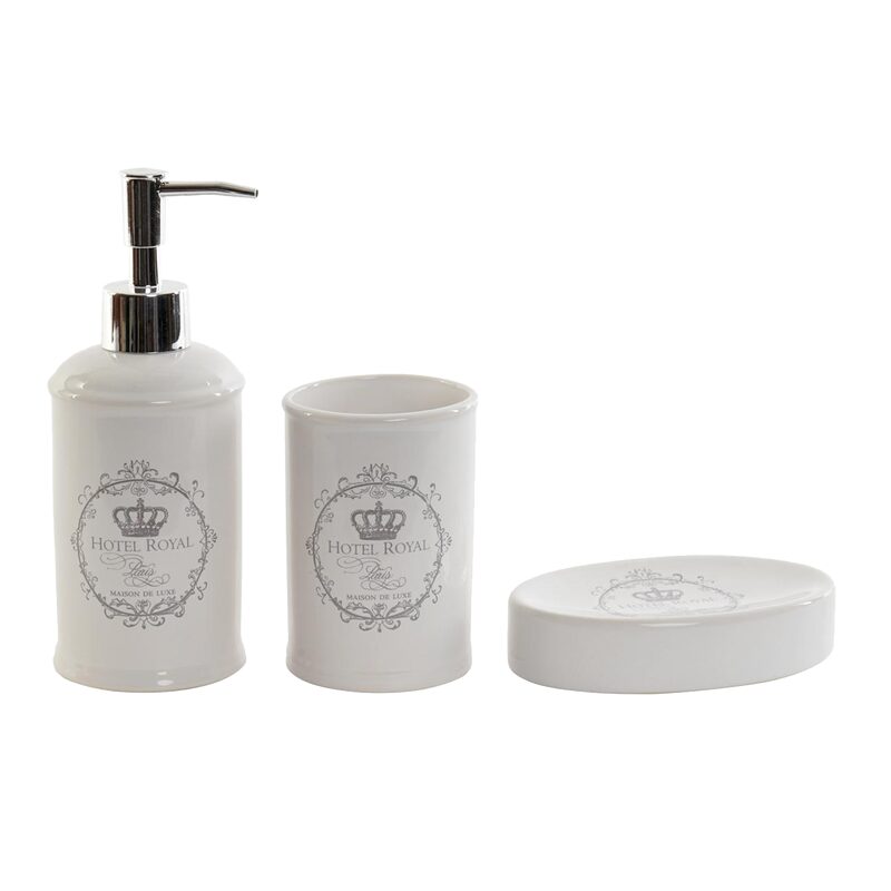 Set salle de bain HOTEL ROYAL coloris blanc