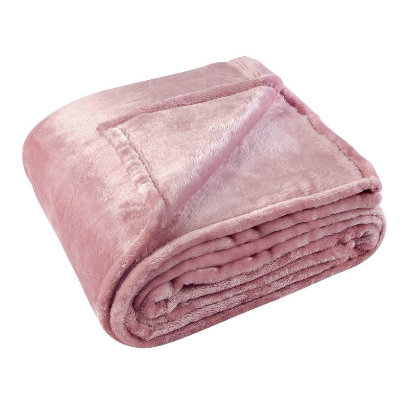 Couvre lit PILONGA coloris rose barbapapa 180 x 220 cm