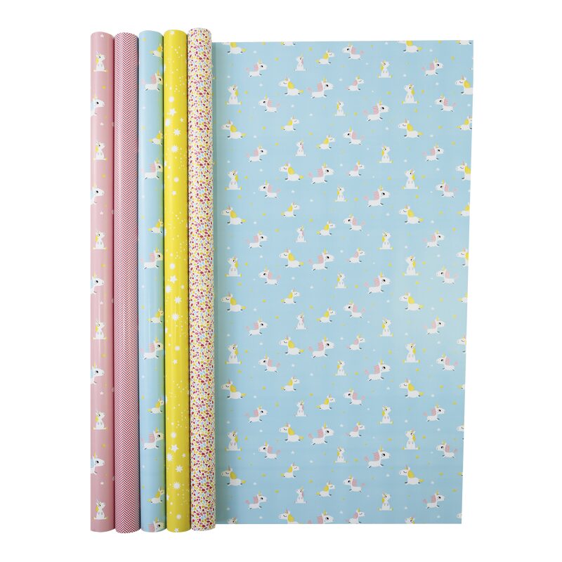 Papier cadeau AURORE coloris multicolore