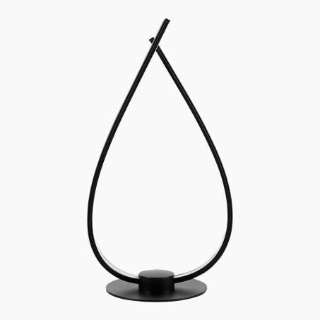 Lampe à poser DROP coloris noir 36 x 20 cm