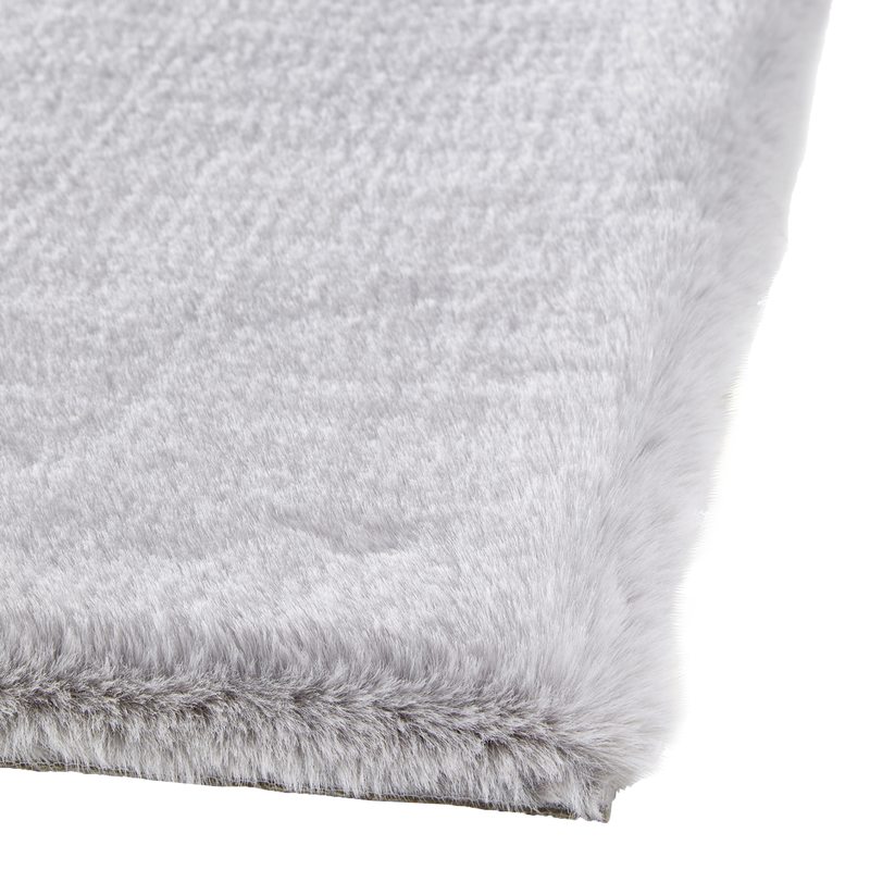 Tapis JAMORA coloris gris perle 120 x 160 cm