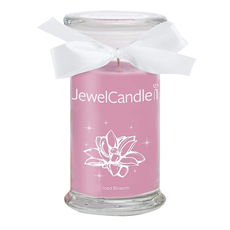 Bougie bijoux ICED BLOSSOM COLLIER coloris rose