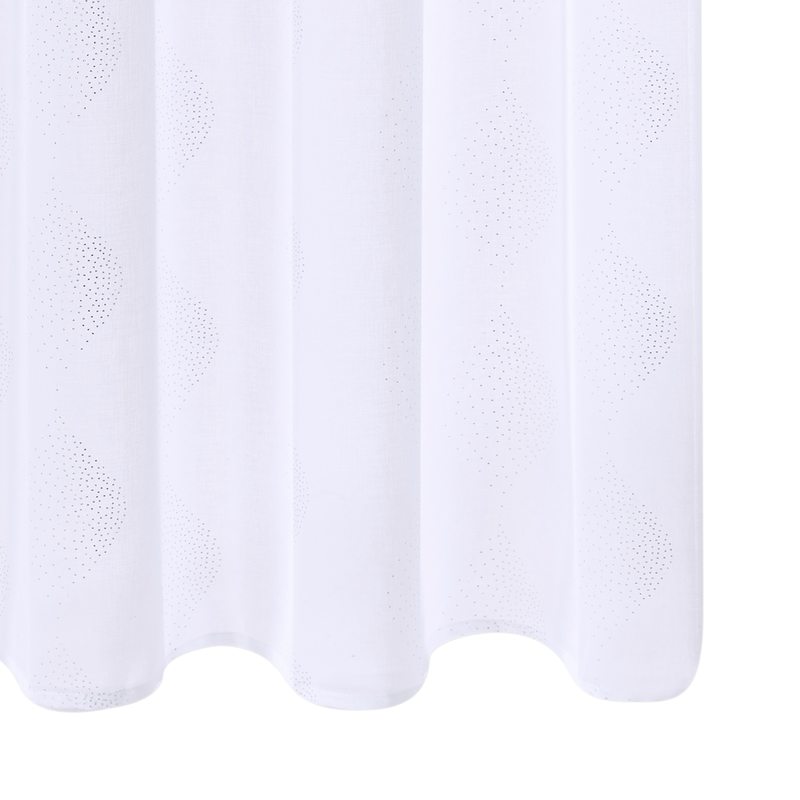 Voilage SINA coloris argent 140 x 240 cm