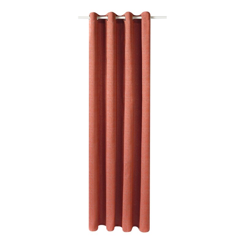 Rideau CASEY coloris brique 140 x 260 cm