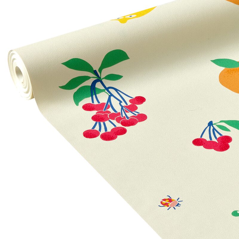 Papier peint intissé MON PETIT VERGER coloris multicolore