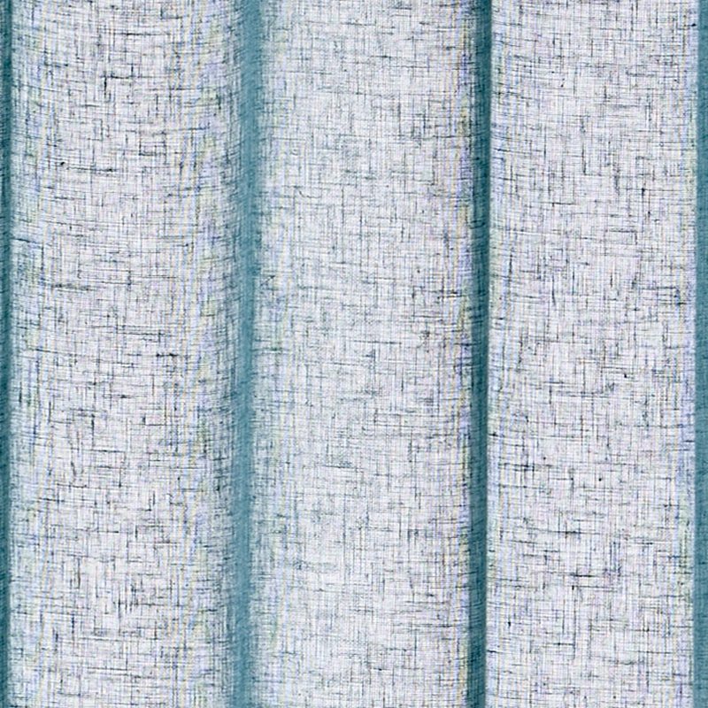 Voilage MICAO coloris bleu pétrole 145 x 240 cm