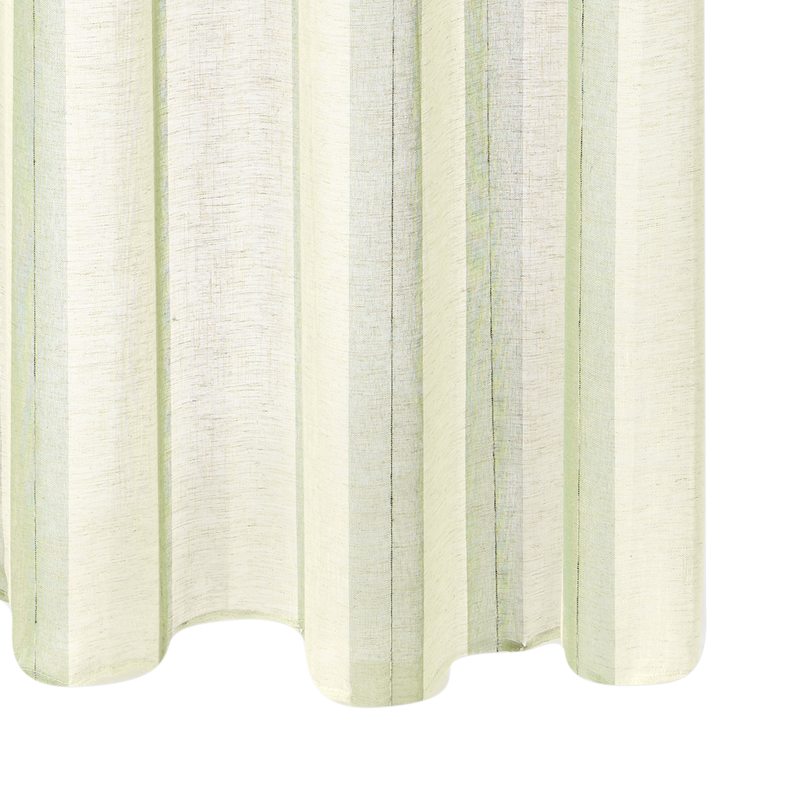 Voilage ROUSILLON coloris sauge 150 x 280 cm