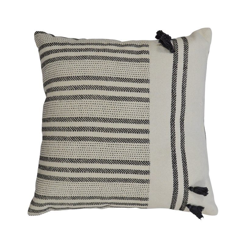 Coussin TENERE coloris ivoire 40 x 40 cm