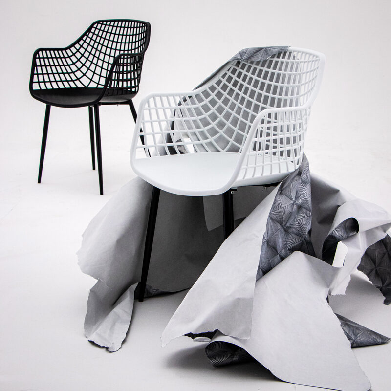 Fauteuil NEWTON coloris blanc