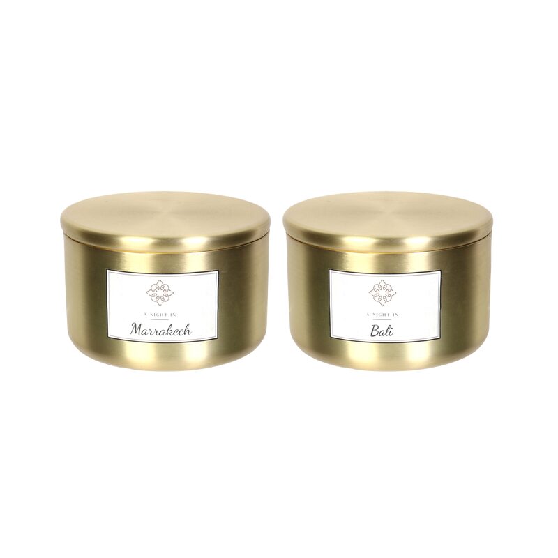 Bougie parfumée GOLDEN DREAM santal ou ambre
