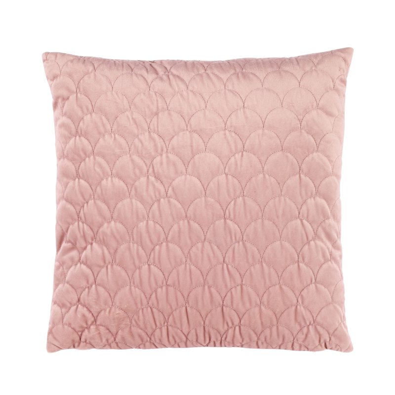 Coussin LIJN coloris vieux rose 45 x 45 cm
