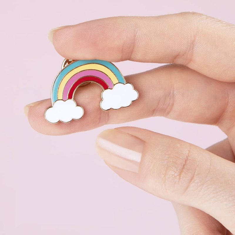 Porte clef HAPPY RAINBOW coloris multicolore