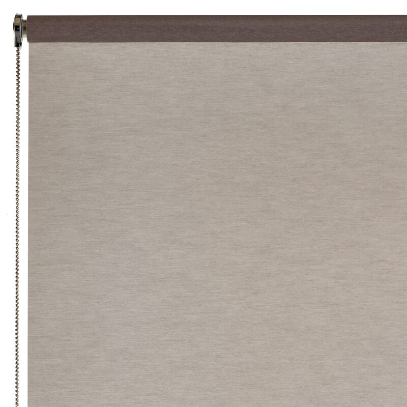 Store enrouleur AURORE coloris gris 80 x 250 cm