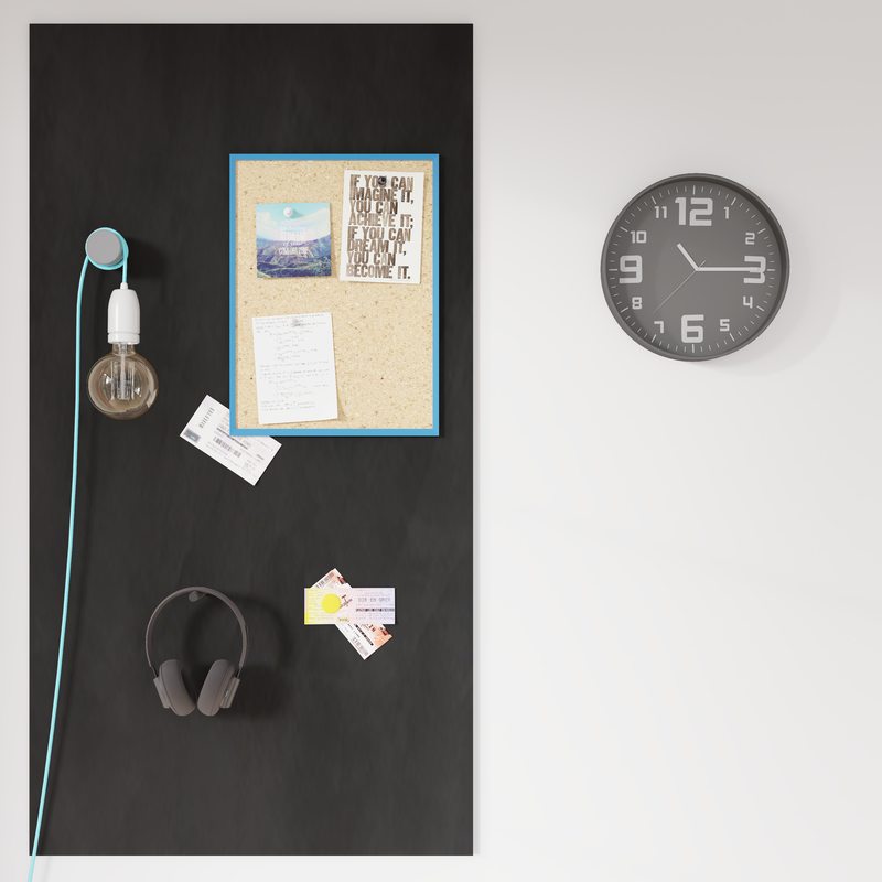 Horloge TEO coloris gris