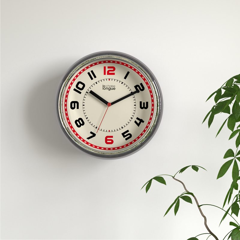 Horloge ELIOTT coloris noir