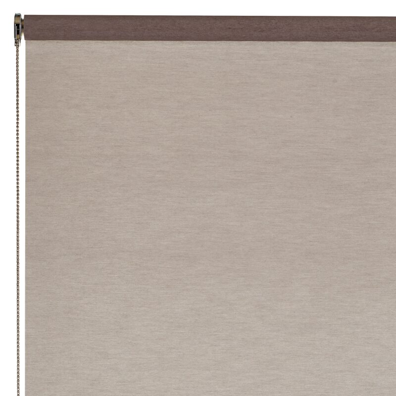 Store enrouleur AURORE coloris gris 100 x 250 cm
