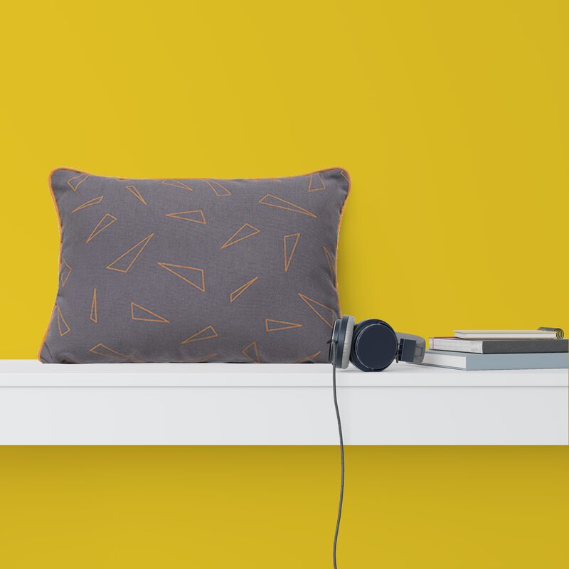 Coussin YAS coloris gris 30 x 40 cm