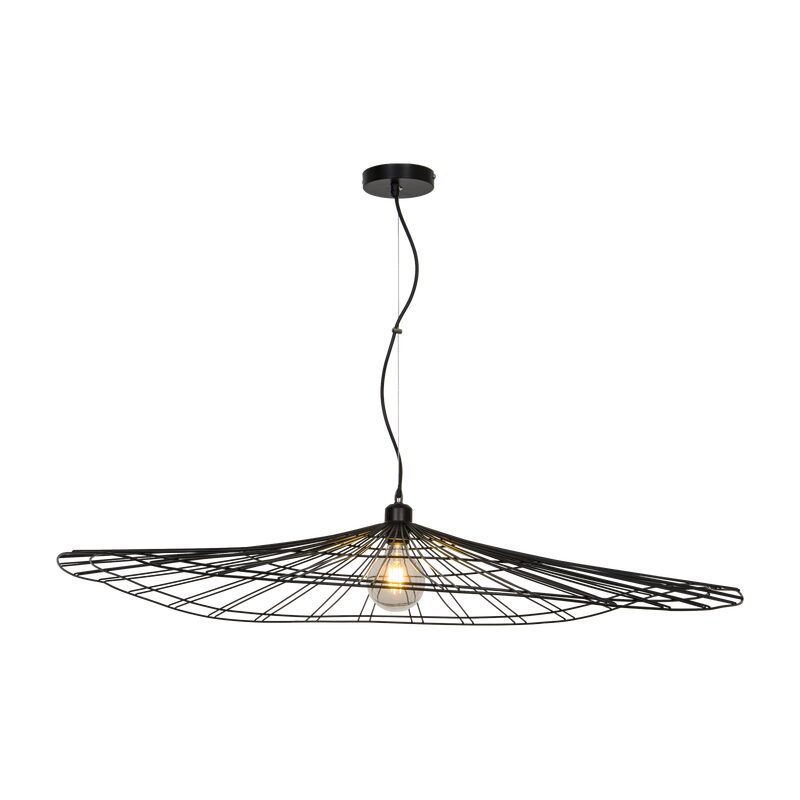 Suspension ANJA coloris noir 25 x 105 cm