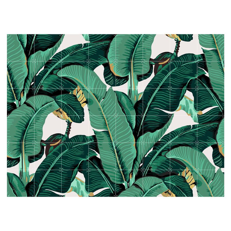 Panneau décoratif BANANA LEAF 100 x 80 cm