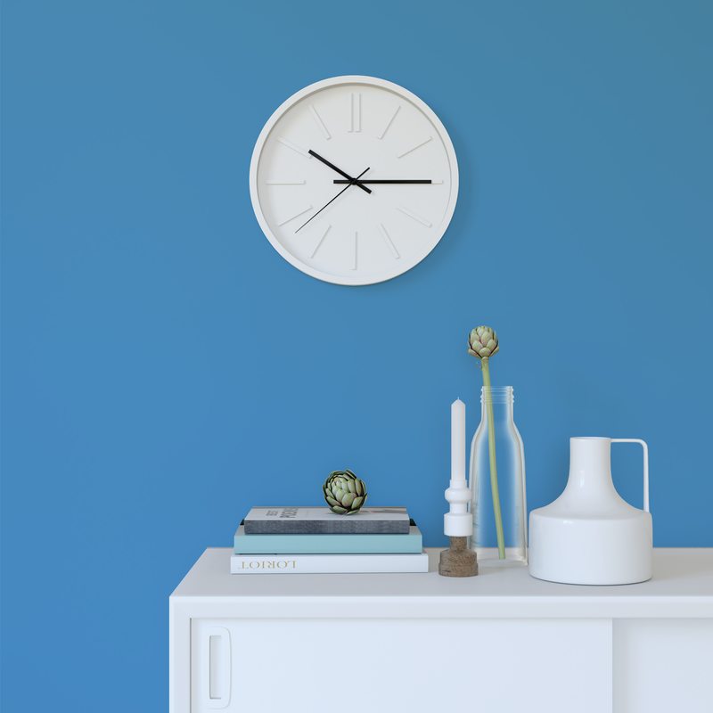 Horloge BARRY coloris blanc