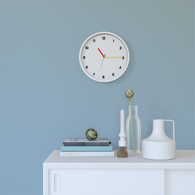 Horloge PAOLO coloris blanc