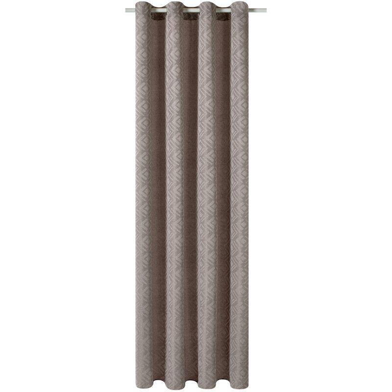 Rideau CERRADO coloris camel 140 x 260 cm