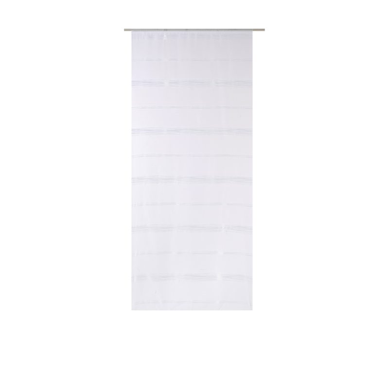 Vitrage BANIAN coloris blanc 90 x 220 cm