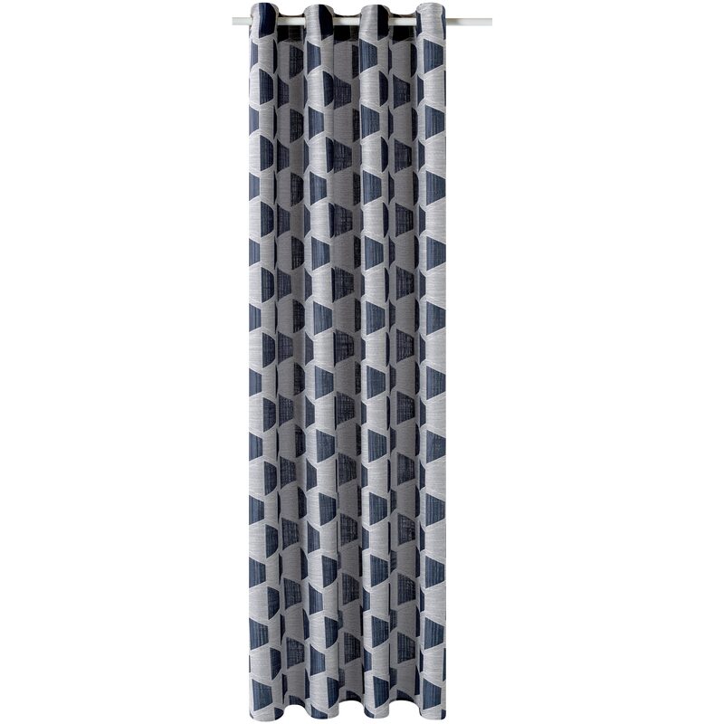 Rideau COPENHAGUE coloris bleu nuit 140 x 260 cm